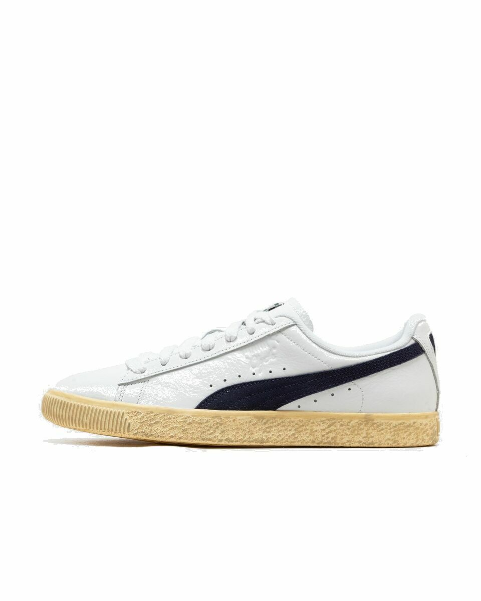 Photo: Puma Clyde Vintage White - Mens - Lowtop