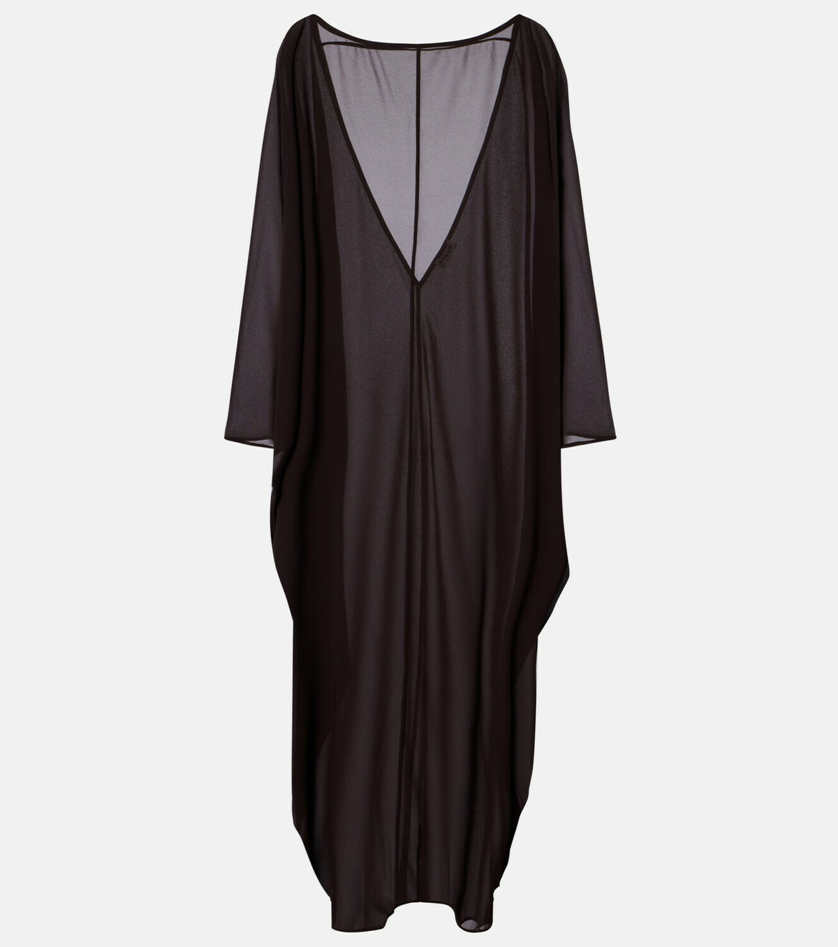 Staud Nour chiffon beach dress