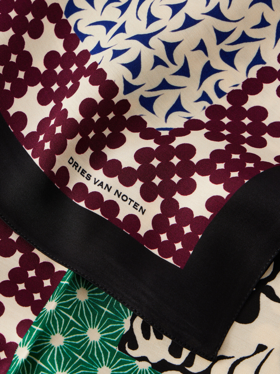 Dries Van Noten - Printed Satin Scarf