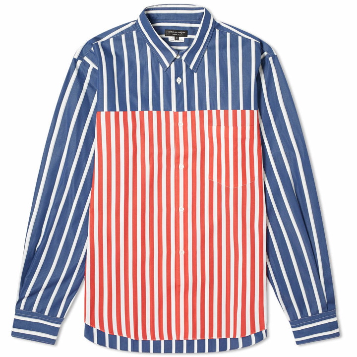 Photo: Comme des Garcons Homme Plus Stripe Panel Shirt