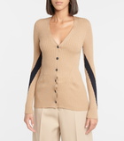 Victoria Beckham - Ribbed-knit cardigan