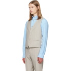 BOSS Gray Three-Piece Slim-Fit Suit