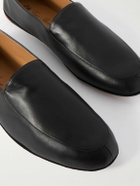 Loro Piana - Anton Walk Leather Loafers - Black