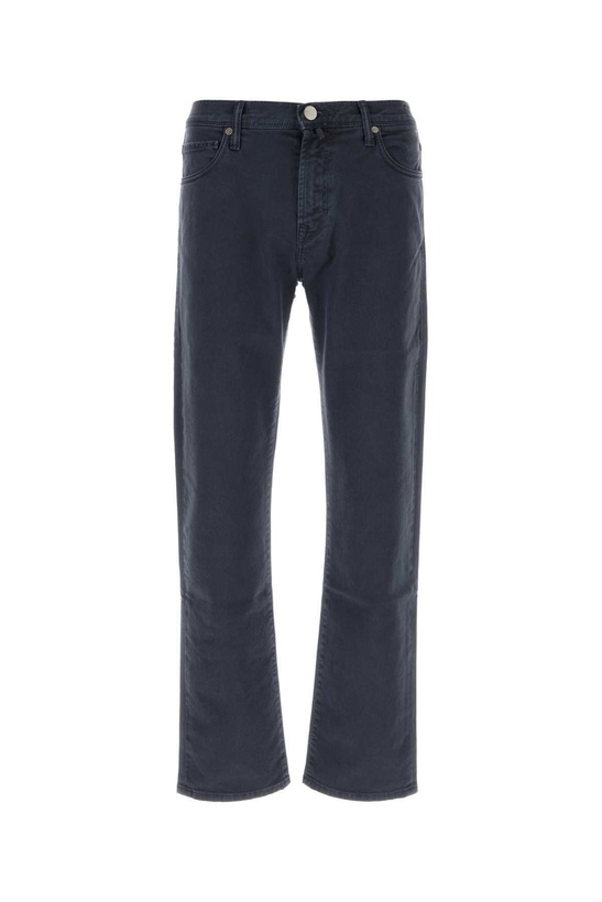 Photo: Incotex Navy Blue Stretch Denim Jeans