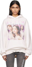 doublet White Before After Idol Hoodie