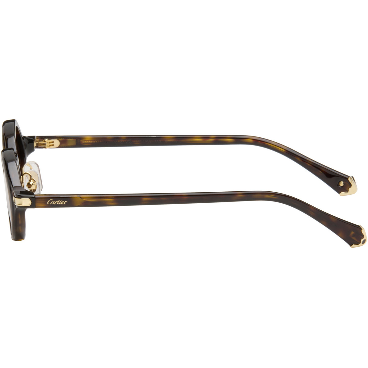 Cartier Brown 'Première de Cartier' Sunglasses
