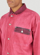 Land Scape Hand Dyed Jacket in Pink