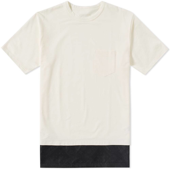 Photo: SOPHNET. Fake Layered Pocket Tee White