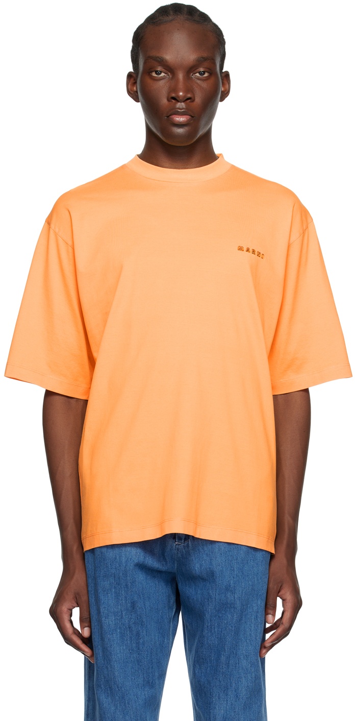 Marni Orange Sunset T-Shirt Marni