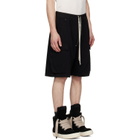 Rick Owens DRKSHDW Black Tower Creatch Cargo Pods Shorts
