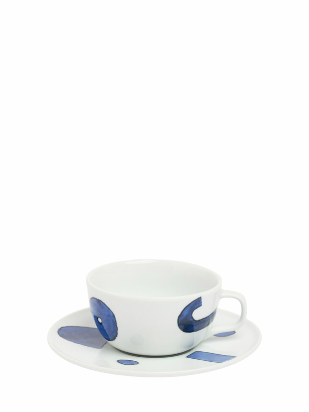 Photo: ALESSI Set Of 4 Itsumo Teacups & Saucers