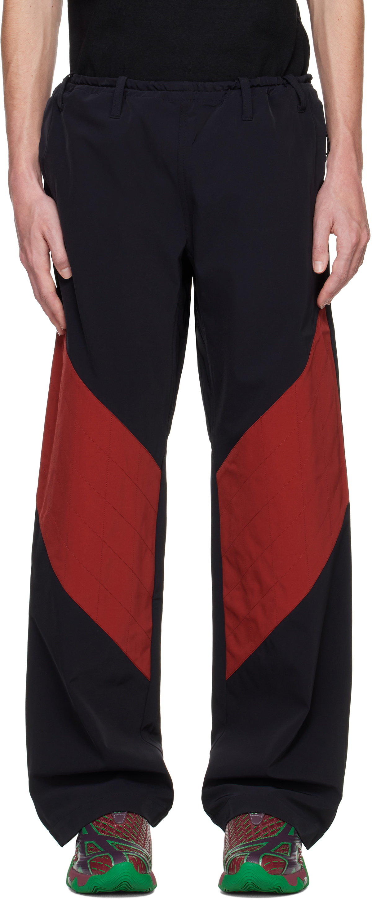 Asics Black Kiko Kostadinov Studios Styrax Track Pants ASICS