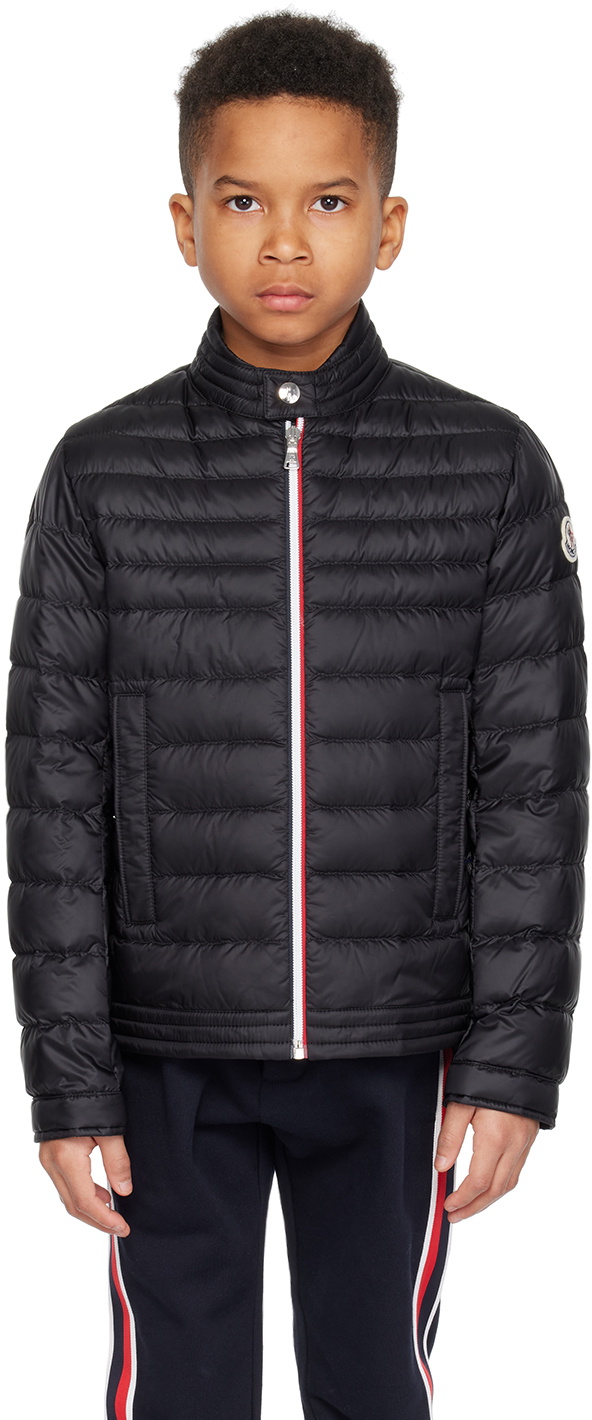 Moncler Enfant Kids Black Urzay Down Jacket Moncler Enfant