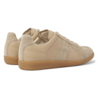 Maison Margiela - Replica Leather and Suede Sneakers - Beige