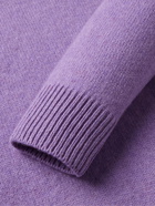 The Elder Statesman - Cashmere Sweater - Purple