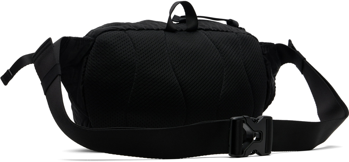 C.P. Company Black Nylon B Lens Waist Bag
