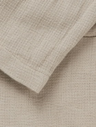 Barena - Torceo Malbec Unstructured Textured Cotton and Linen-Blend Blazer - Neutrals