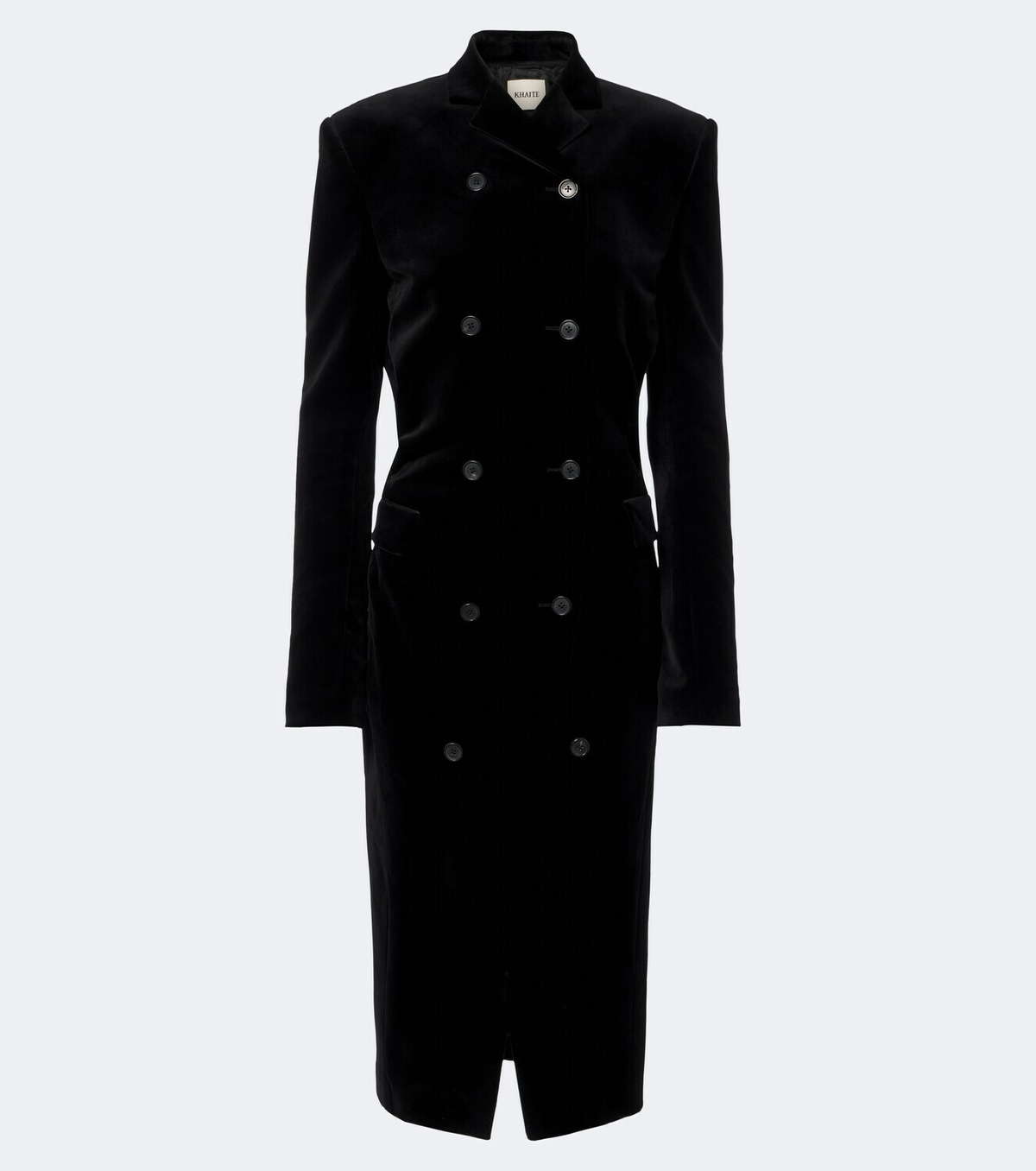 Khaite Rolon cotton double-breasted coat