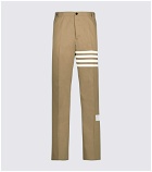 Thom Browne - 4-Bar cotton twill pants