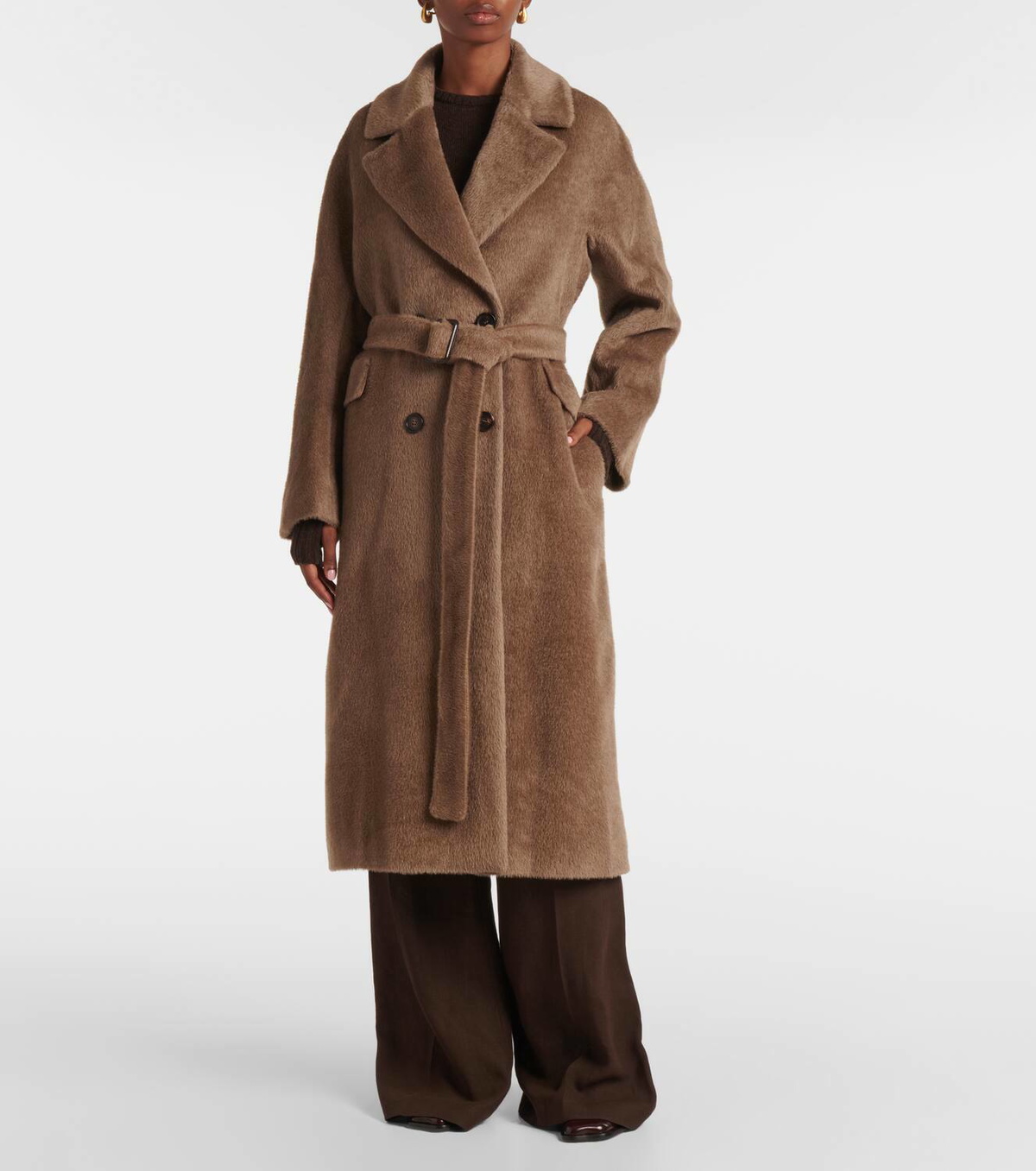 Coat Edward’s wool alpaca size M logan-wool-alpaca-double-
