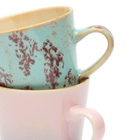 HKliving Americano Mugs - Set of 4 in Rococo 