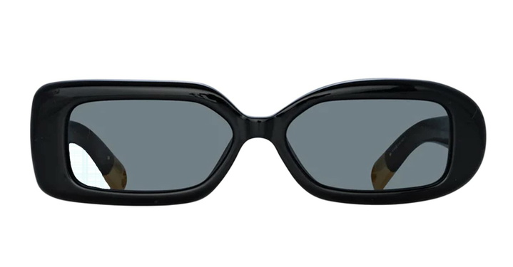 Photo: Jacquemus Rond Carre - Black Sunglasses