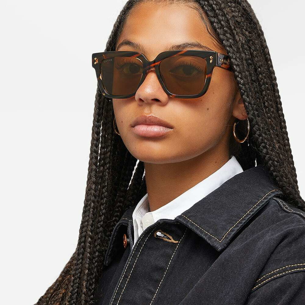 Gucci Womens Eyewear Gg1084s Sunglasses In Havanabrown Gucci 