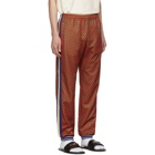 Gucci Red and Green Striped Lounge Pants