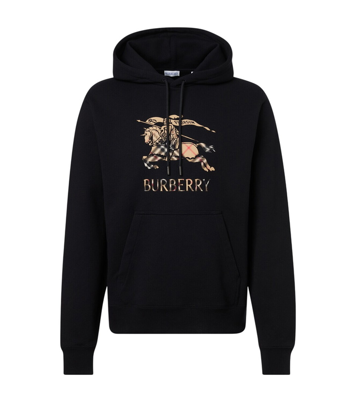 Photo: Burberry EKD cotton jersey hoodie
