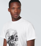 Alexander McQueen Printed cotton jersey T-shirt