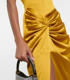 Rasario Satin corset gown