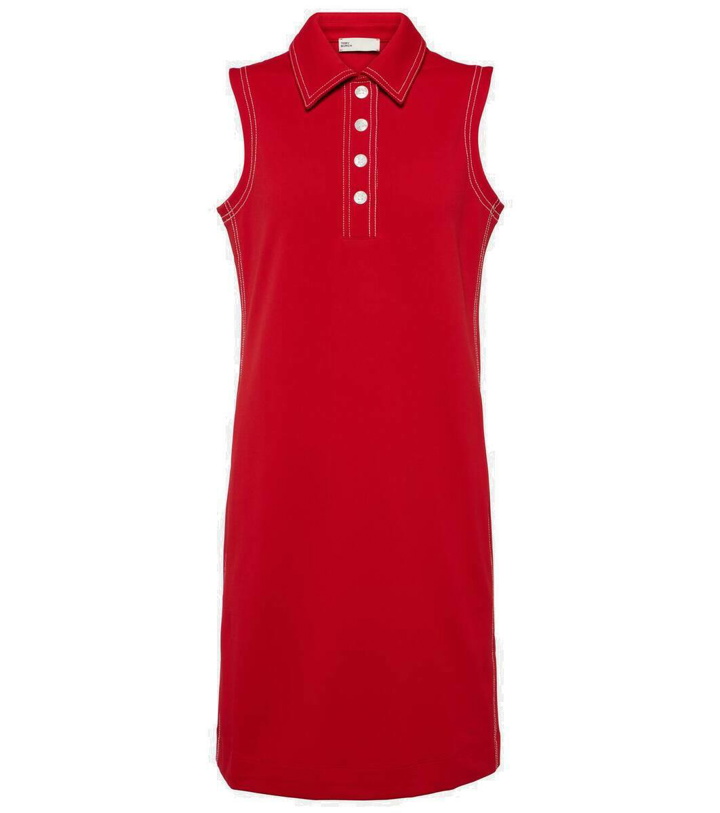 Photo: Tory Sport Contrast Stitch Polo minidress