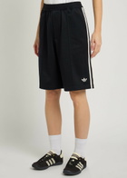 Adidas X Wales Bonner Logo-embroidered Twill Shorts Navy