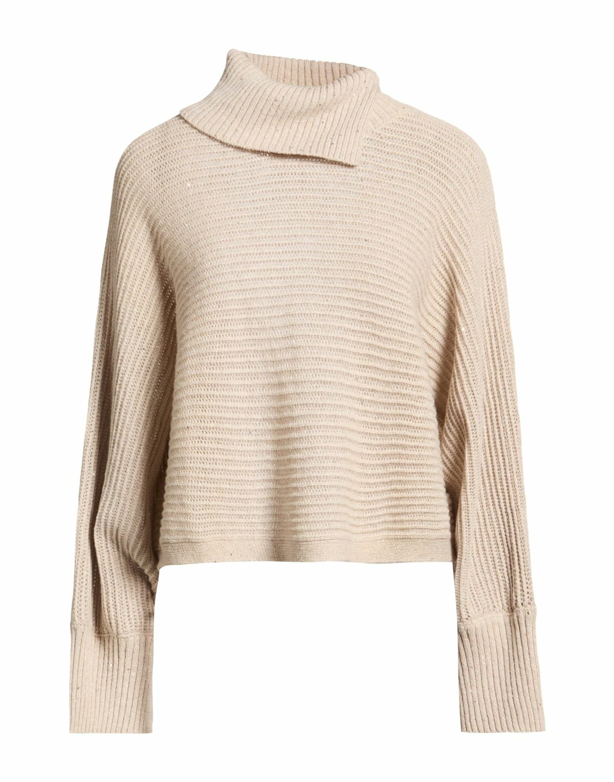Peserico Womens Turtleneck in Beige