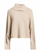 Peserico Womens Turtleneck in Beige