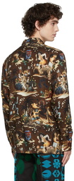 Endless Joy Brown Ogoh Shirt