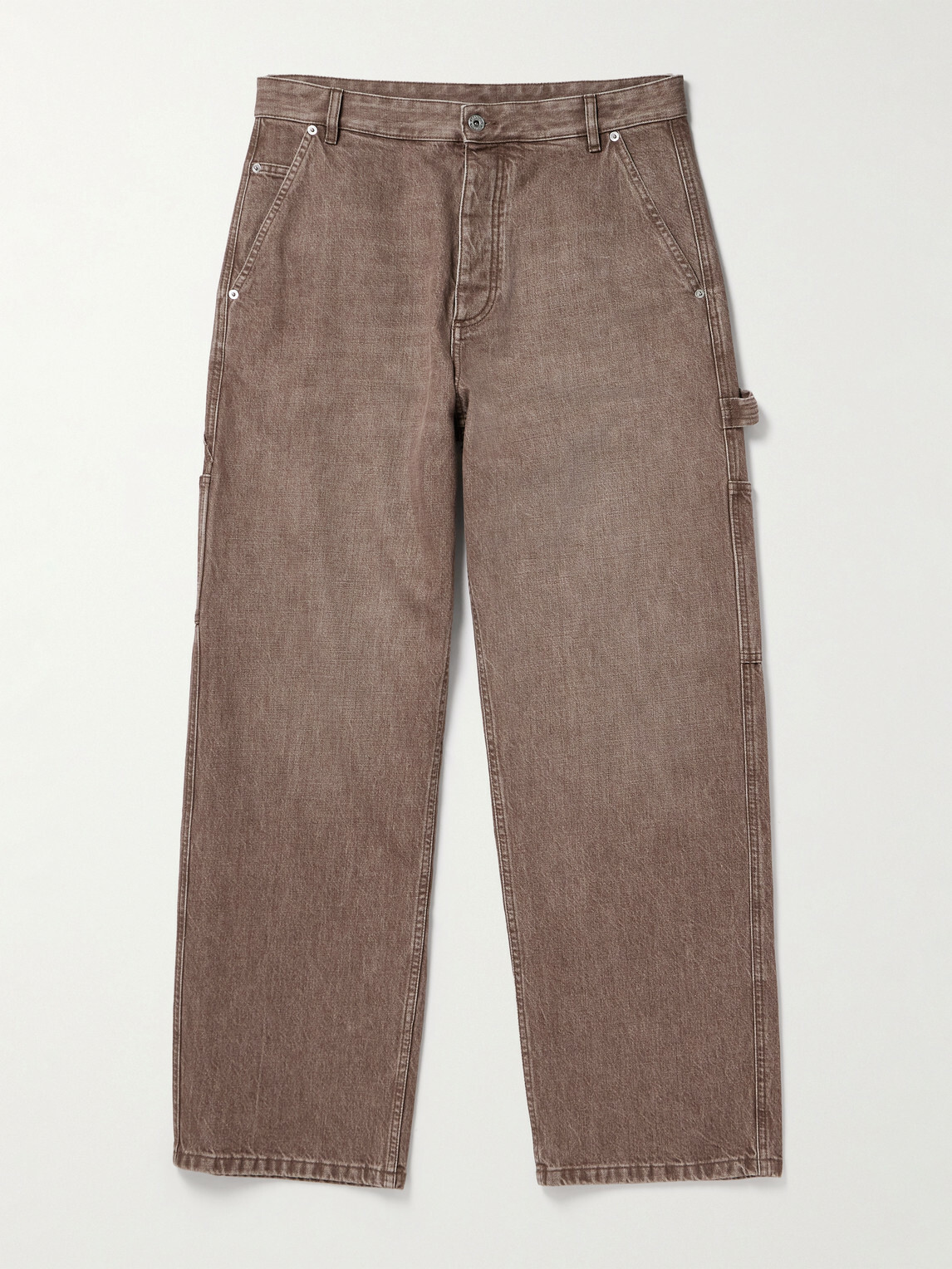 Bottega Veneta - Straight-Leg Carpenter Jeans - Brown