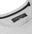 rag & bone - Printed Mélange Cotton-Jersey T-Shirt - Gray