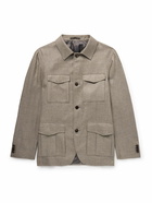 Caruso - Cashmere Overshirt - Neutrals