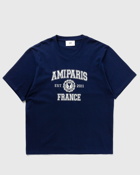 Ami Paris Ami Paris France Tee Blue - Mens - Shortsleeves