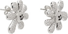 Collina Strada Silver Happy Blossom Earrings