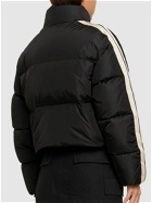 PALM ANGELS - Cropped Nylon Down Jacket