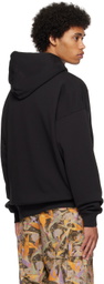 drew house Black Printed Hoodie