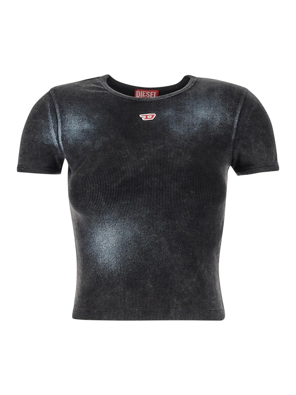 T-Marz hammered velvet top, Diesel, Shop Women's Designer Diesel Black  Gold Items Online in Canada