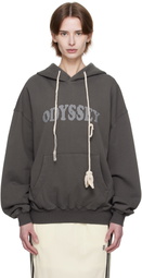 Kijun Gray 'Odyssey' Crotchet Hoodie
