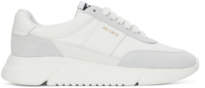 Photo: Axel Arigato White Genesis Vintage Runner Sneakers