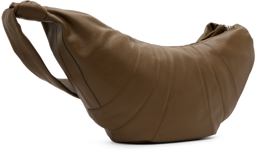 LEMAIRE Brown Large Croissant Bag Lemaire
