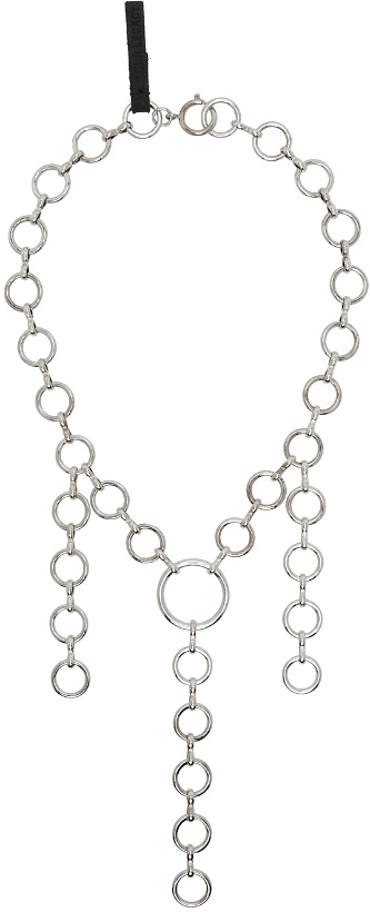 Photo: Our Legacy Silver Ring Necklace