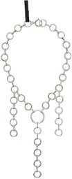 Our Legacy Silver Ring Necklace