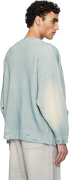 R13 Blue Oversized Cardigan